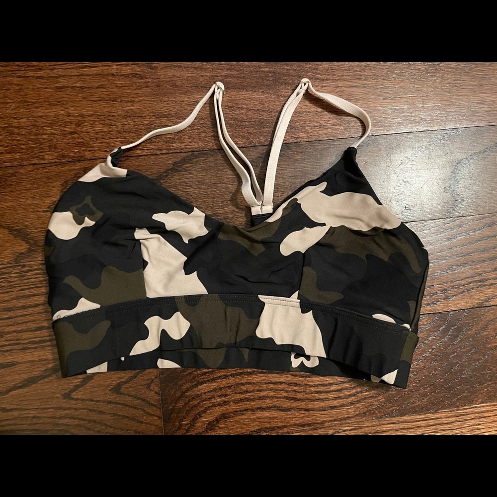 The Upside Camo Bra (matching leggings available)